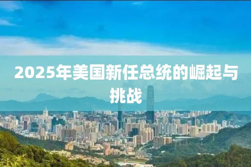 2025年美国新任总统的崛起与挑战