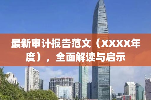 最新审计报告范文（XXXX年度），全面解读与启示