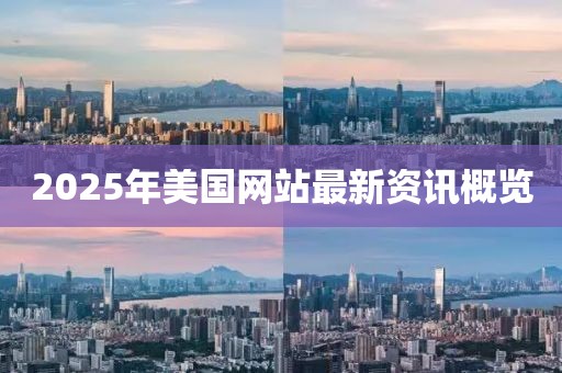 2025年美国网站最新资讯概览