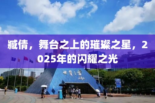 臧倩，舞台之上的璀璨之星，2025年的闪耀之光