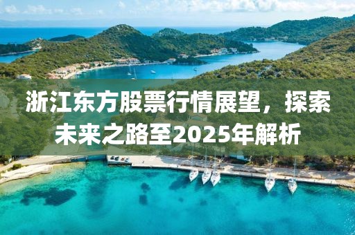 浙江东方股票行情展望，探索未来之路至2025年解析