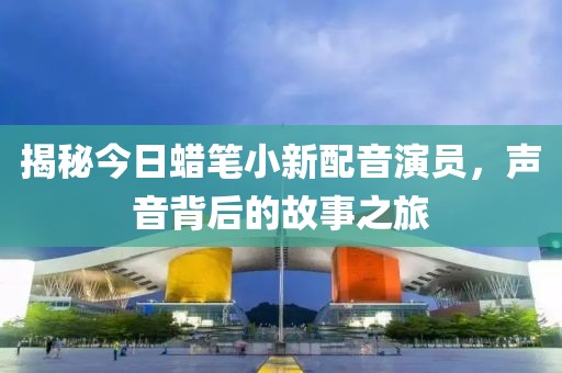 揭秘今日蜡笔小新配音演员，声音背后的故事之旅