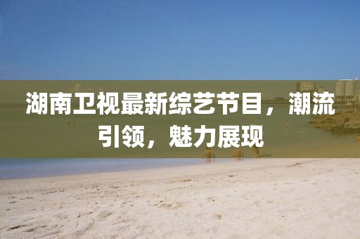 湖南卫视最新综艺节目，潮流引领，魅力展现