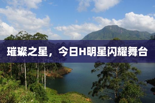 璀璨之星，今日H明星闪耀舞台