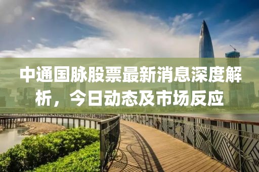 中通国脉股票最新消息深度解析，今日动态及市场反应