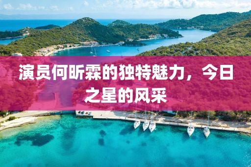 演员何昕霖的独特魅力，今日之星的风采