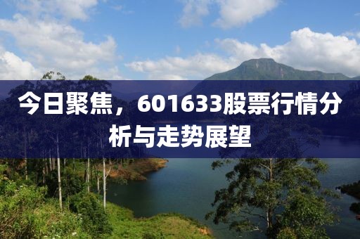 今日聚焦，601633股票行情分析与走势展望