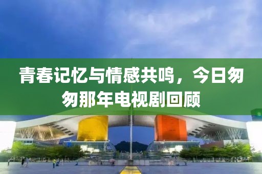 青春记忆与情感共鸣，今日匆匆那年电视剧回顾