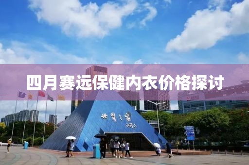 四月赛远保健内衣价格探讨