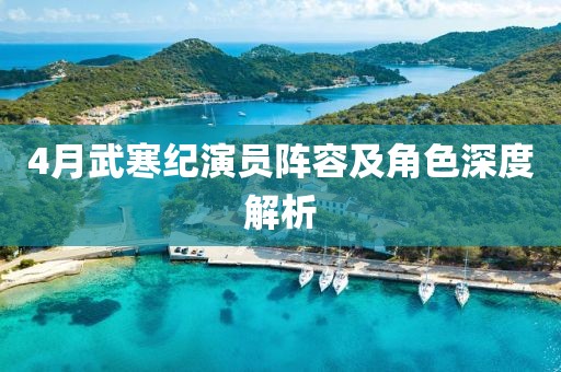 4月武寒纪演员阵容及角色深度解析
