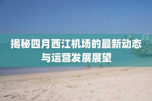 揭秘四月西江机场的最新动态与运营发展展望