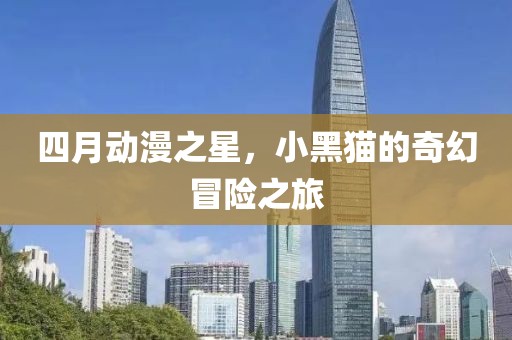 四月动漫之星，小黑猫的奇幻冒险之旅