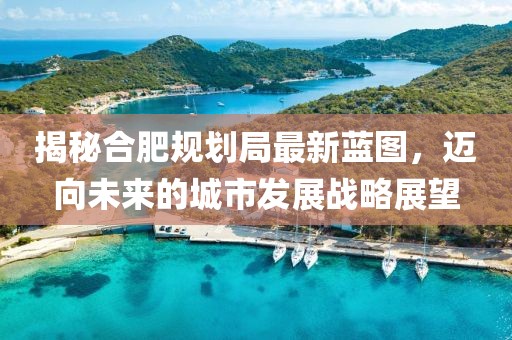 揭秘合肥规划局最新蓝图，迈向未来的城市发展战略展望