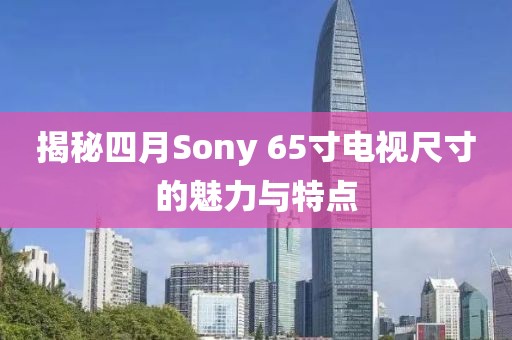 揭秘四月Sony 65寸电视尺寸的魅力与特点
