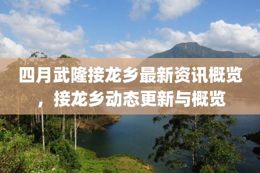 四月武隆接龙乡最新资讯概览，接龙乡动态更新与概览