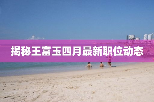 揭秘王富玉四月最新职位动态