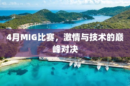 4月MIG比赛，激情与技术的巅峰对决