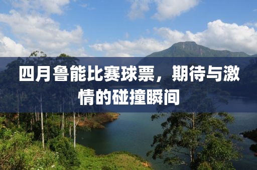 四月鲁能比赛球票，期待与激情的碰撞瞬间
