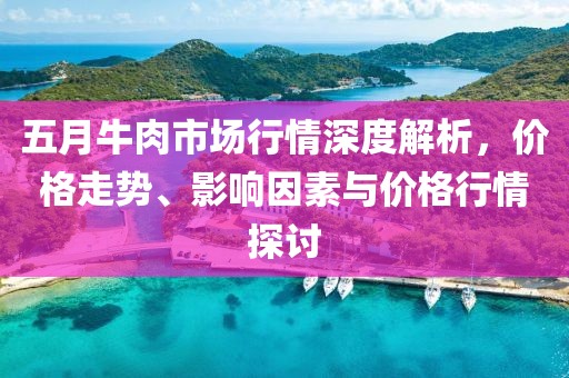 五月牛肉市场行情深度解析，价格走势、影响因素与价格行情探讨