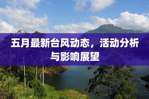 五月最新台风动态，活动分析与影响展望