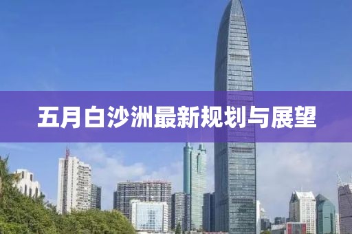 五月白沙洲最新规划与展望