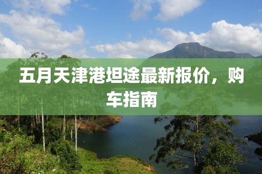 五月天津港坦途最新报价，购车指南