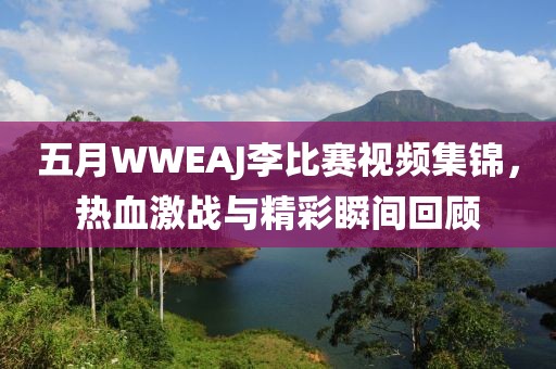 五月WWEAJ李比赛视频集锦，热血激战与精彩瞬间回顾