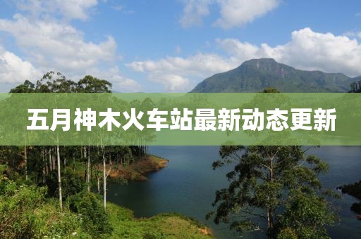 五月神木火车站最新动态更新