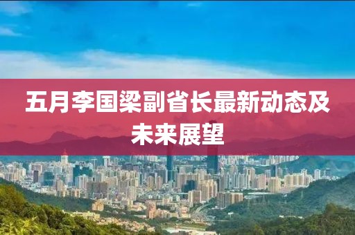 五月李国梁副省长最新动态及未来展望