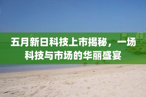 五月新日科技上市揭秘，一场科技与市场的华丽盛宴