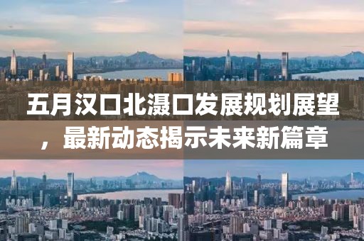 五月汉口北滠口发展规划展望，最新动态揭示未来新篇章