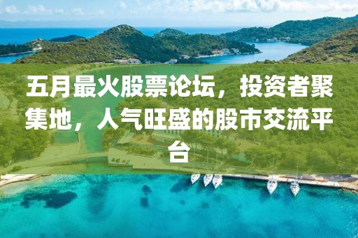 五月最火股票论坛，投资者聚集地，人气旺盛的股市交流平台