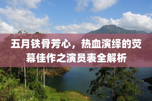 五月铁骨芳心，热血演绎的荧幕佳作之演员表全解析