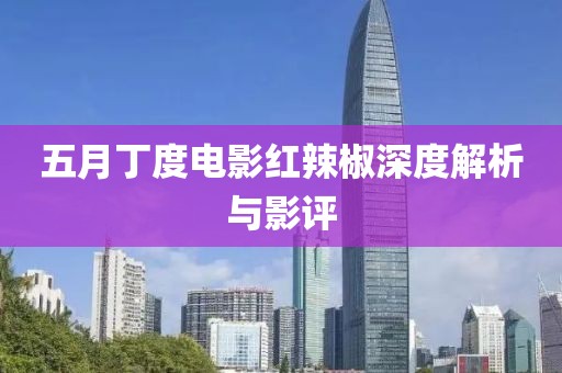 五月丁度电影红辣椒深度解析与影评