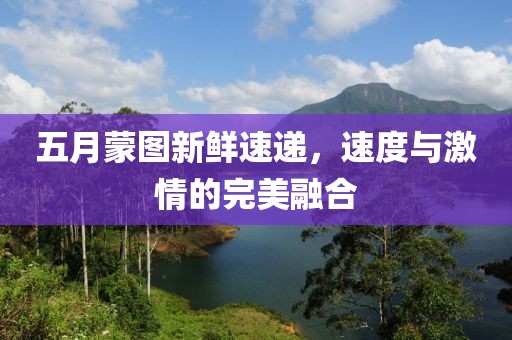 五月蒙图新鲜速递，速度与激情的完美融合