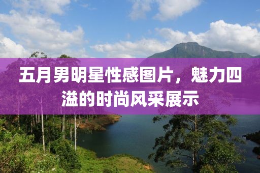 五月男明星性感图片，魅力四溢的时尚风采展示