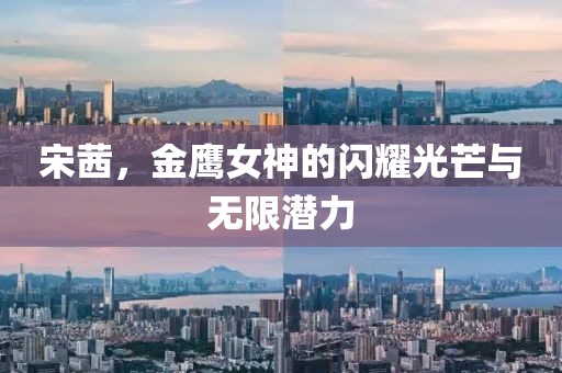 宋茜，金鹰女神的闪耀光芒与无限潜力