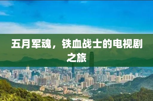 五月军魂，铁血战士的电视剧之旅
