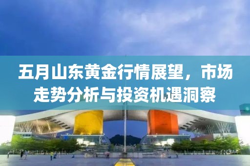 五月山东黄金行情展望，市场走势分析与投资机遇洞察