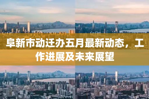 阜新市动迁办五月最新动态，工作进展及未来展望