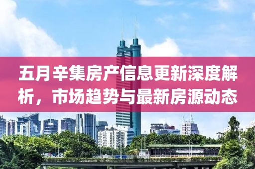 五月辛集房产信息更新深度解析，市场趋势与最新房源动态