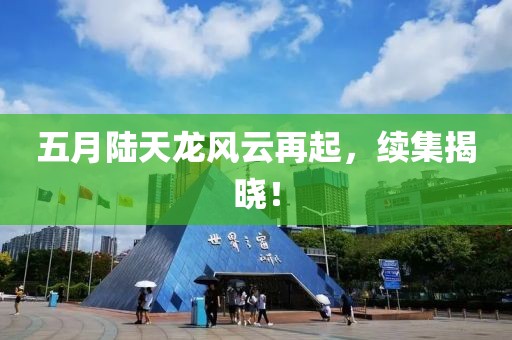 五月陆天龙风云再起，续集揭晓！