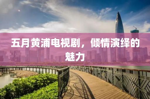 五月黄浦电视剧，倾情演绎的魅力