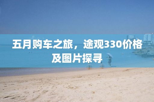 五月购车之旅，途观330价格及图片探寻