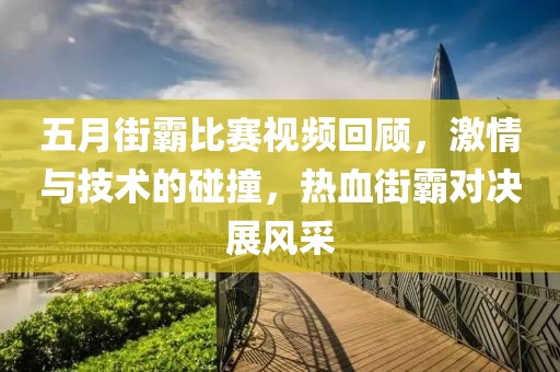 五月街霸比赛视频回顾，激情与技术的碰撞，热血街霸对决展风采