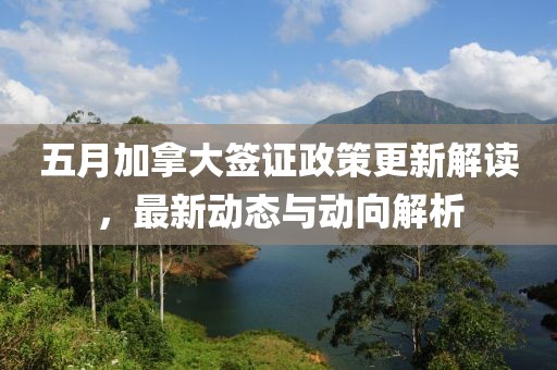 五月加拿大签证政策更新解读，最新动态与动向解析