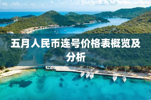 五月人民币连号价格表概览及分析