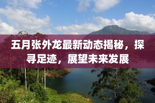 五月张外龙最新动态揭秘，探寻足迹，展望未来发展