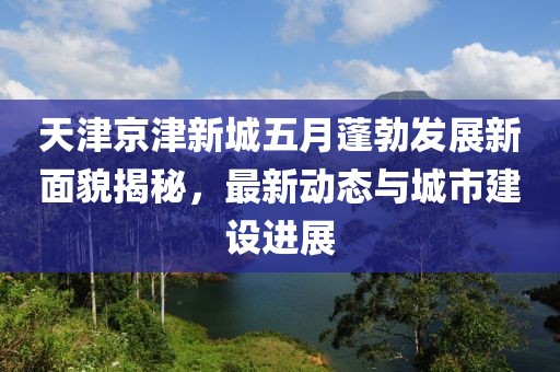 天津京津新城五月蓬勃发展新面貌揭秘，最新动态与城市建设进展