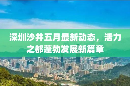 深圳沙井五月最新动态，活力之都蓬勃发展新篇章